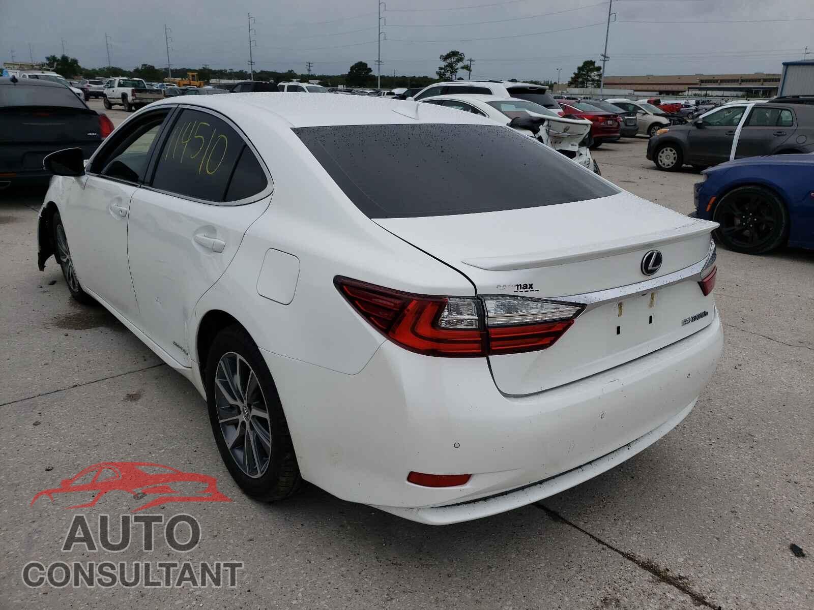 LEXUS ES300 2018 - JTHBW1GG2J2194535