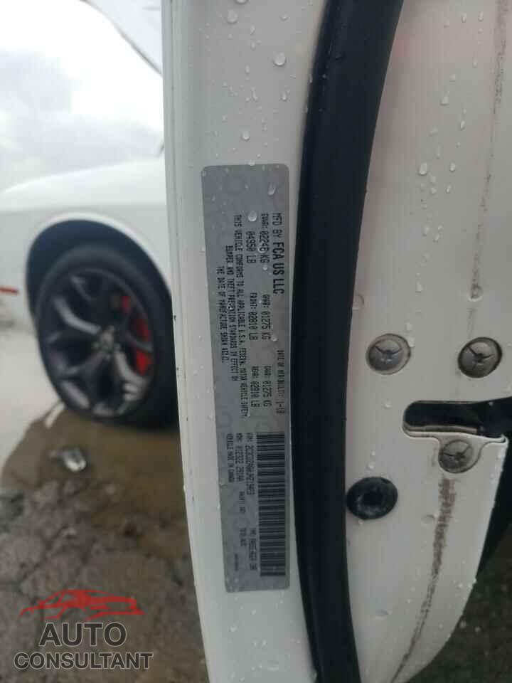 DODGE CHALLENGER 2018 - 2C3CDZAG0JH219463