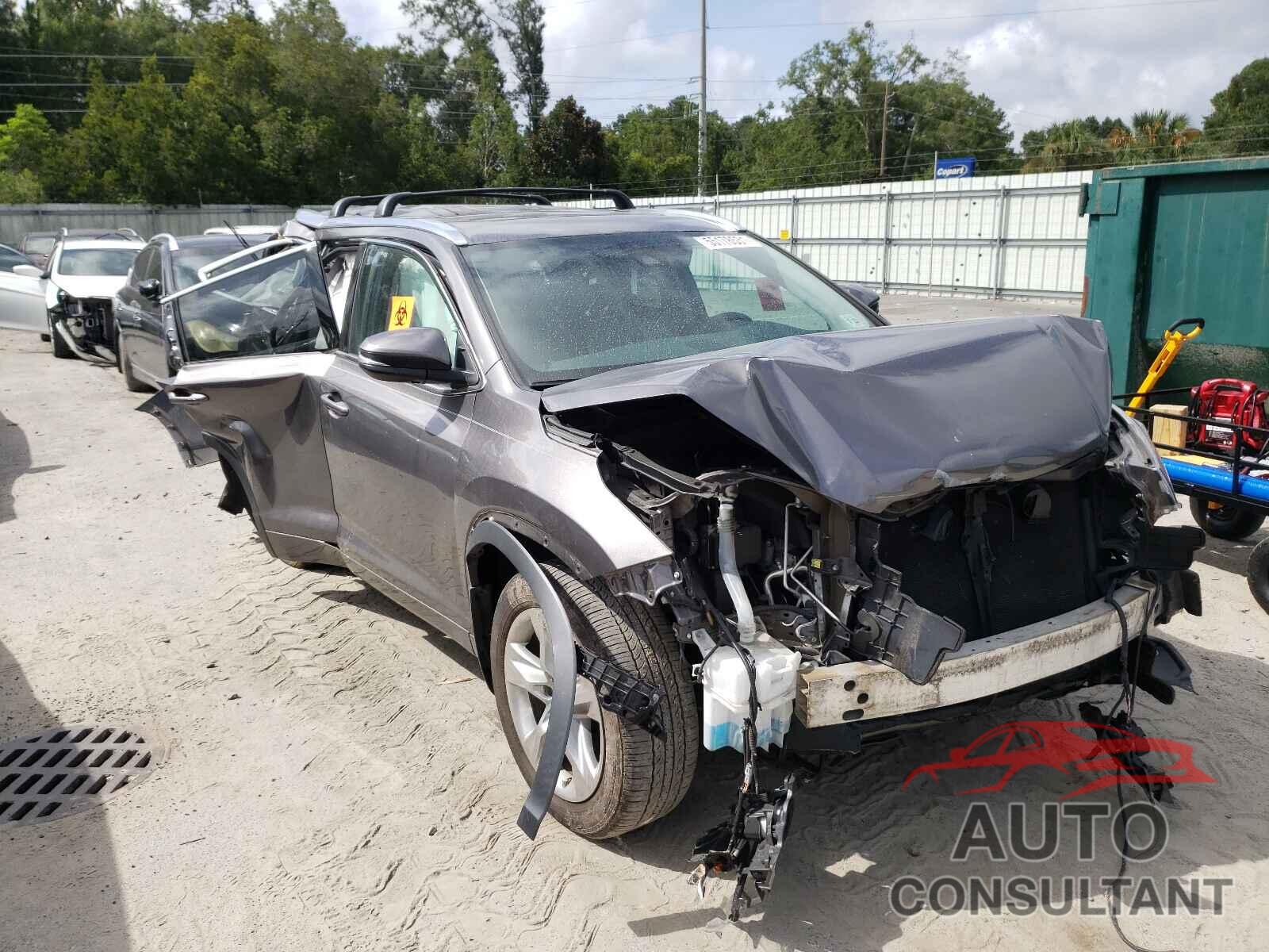 TOYOTA HIGHLANDER 2017 - 5TDDZRFH0HS434338