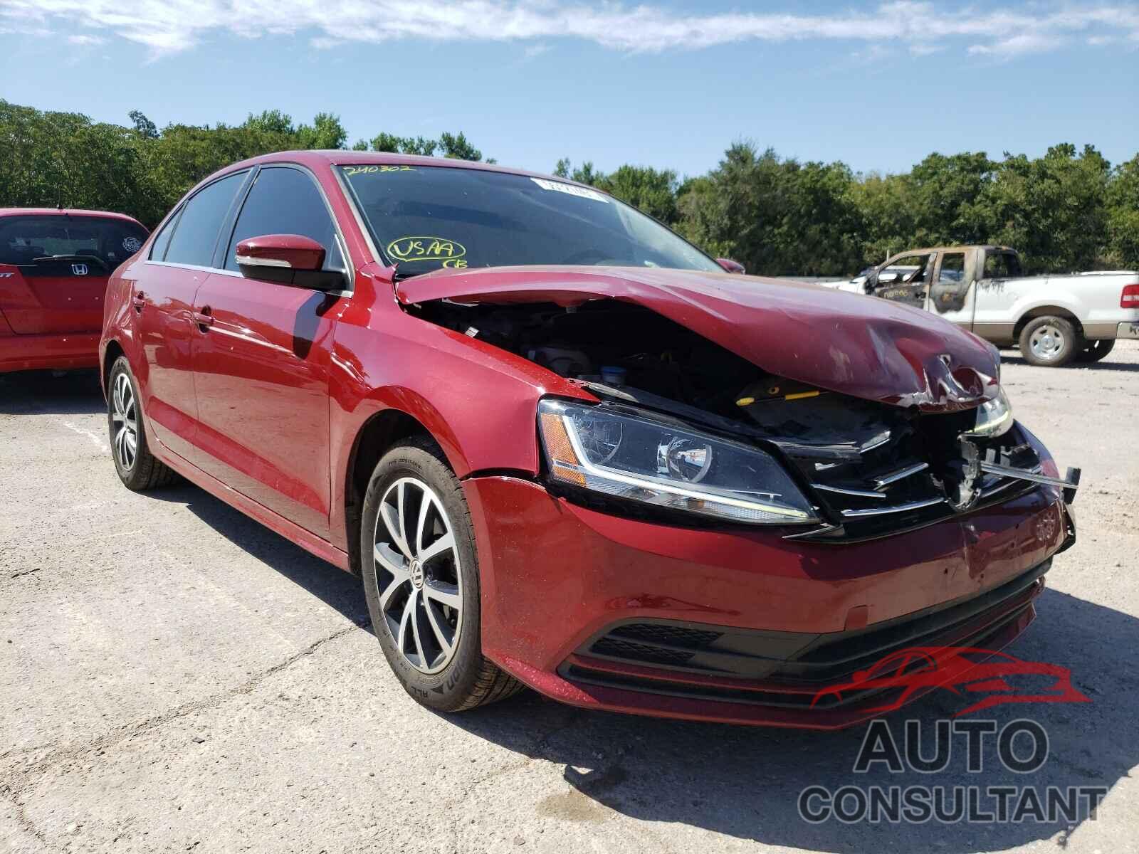 VOLKSWAGEN JETTA 2017 - 3VWDB7AJ6HM240302