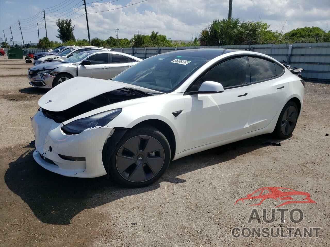 TESLA MODEL 3 2022 - 5YJ3E1EAXNF309182