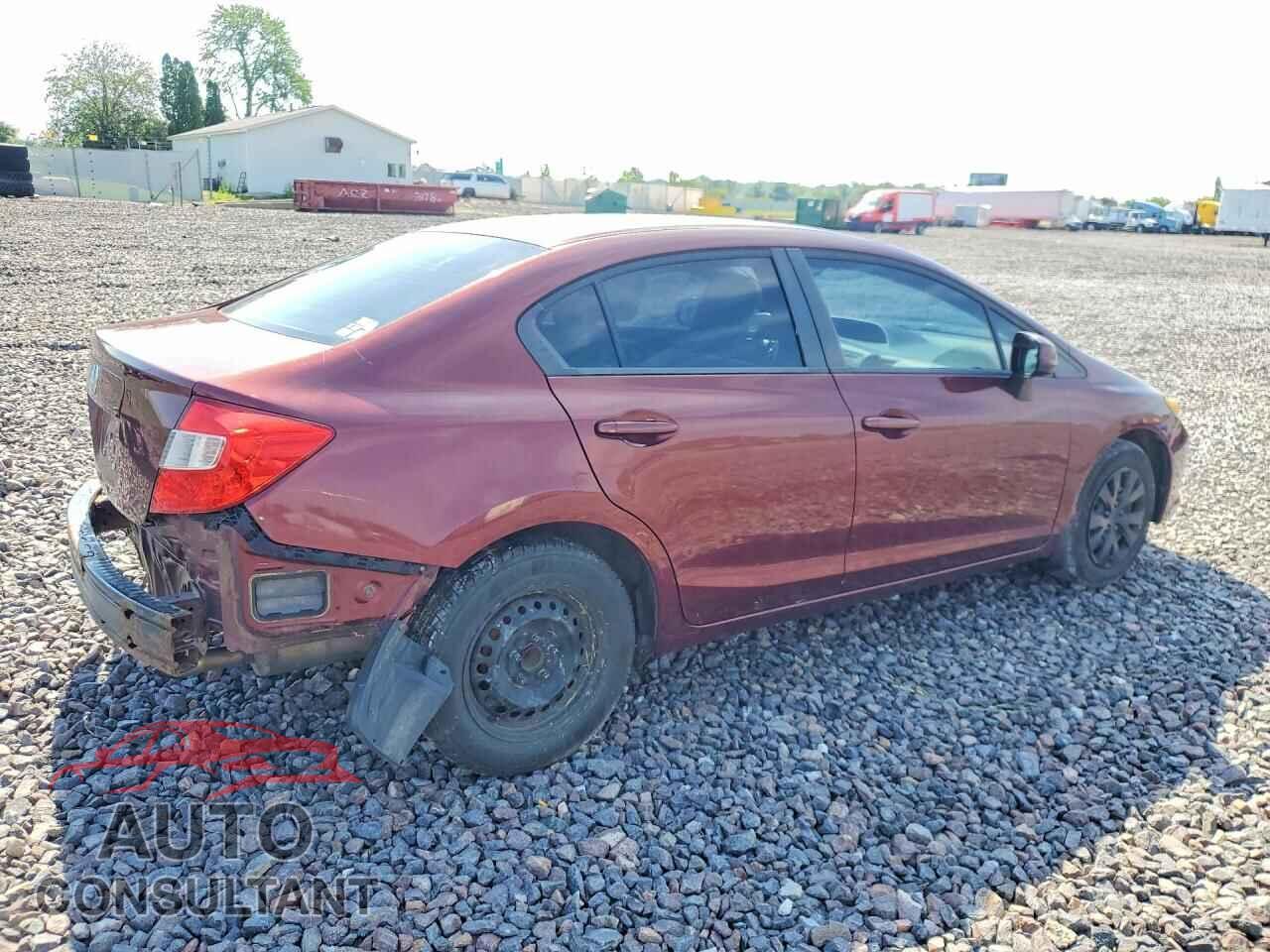 HONDA CIVIC 2012 - 19XFB2F56CE037598