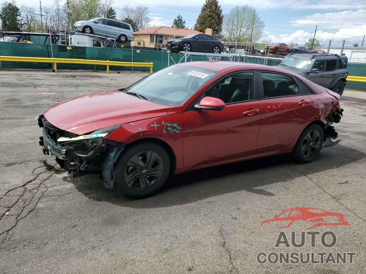 HYUNDAI ELANTRA 2021 - KMHLS4AG3MU168946