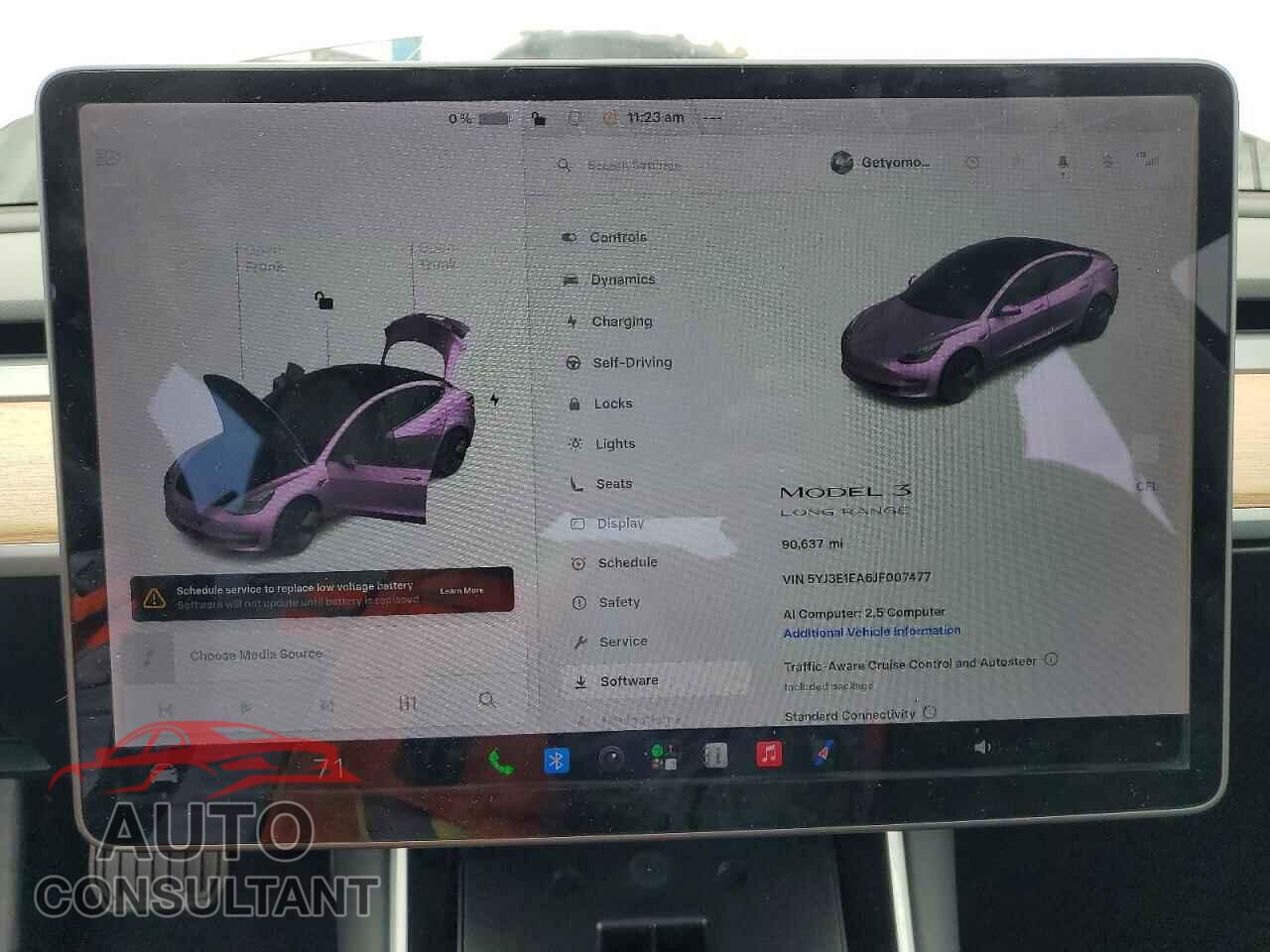 TESLA MODEL 3 2018 - 5YJ3E1EA6JF007477