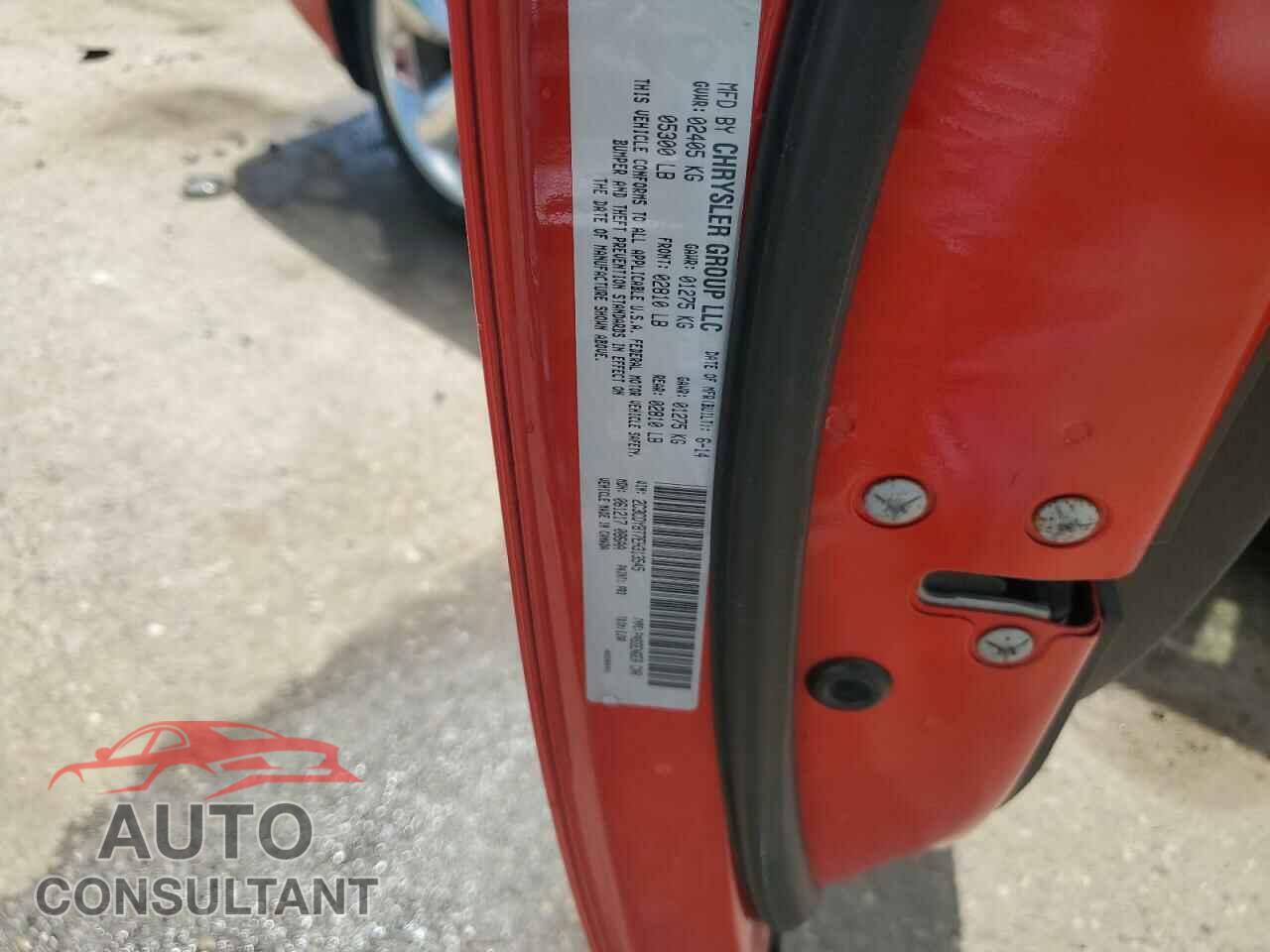 DODGE CHALLENGER 2014 - 2C3CDYBT7EH313545
