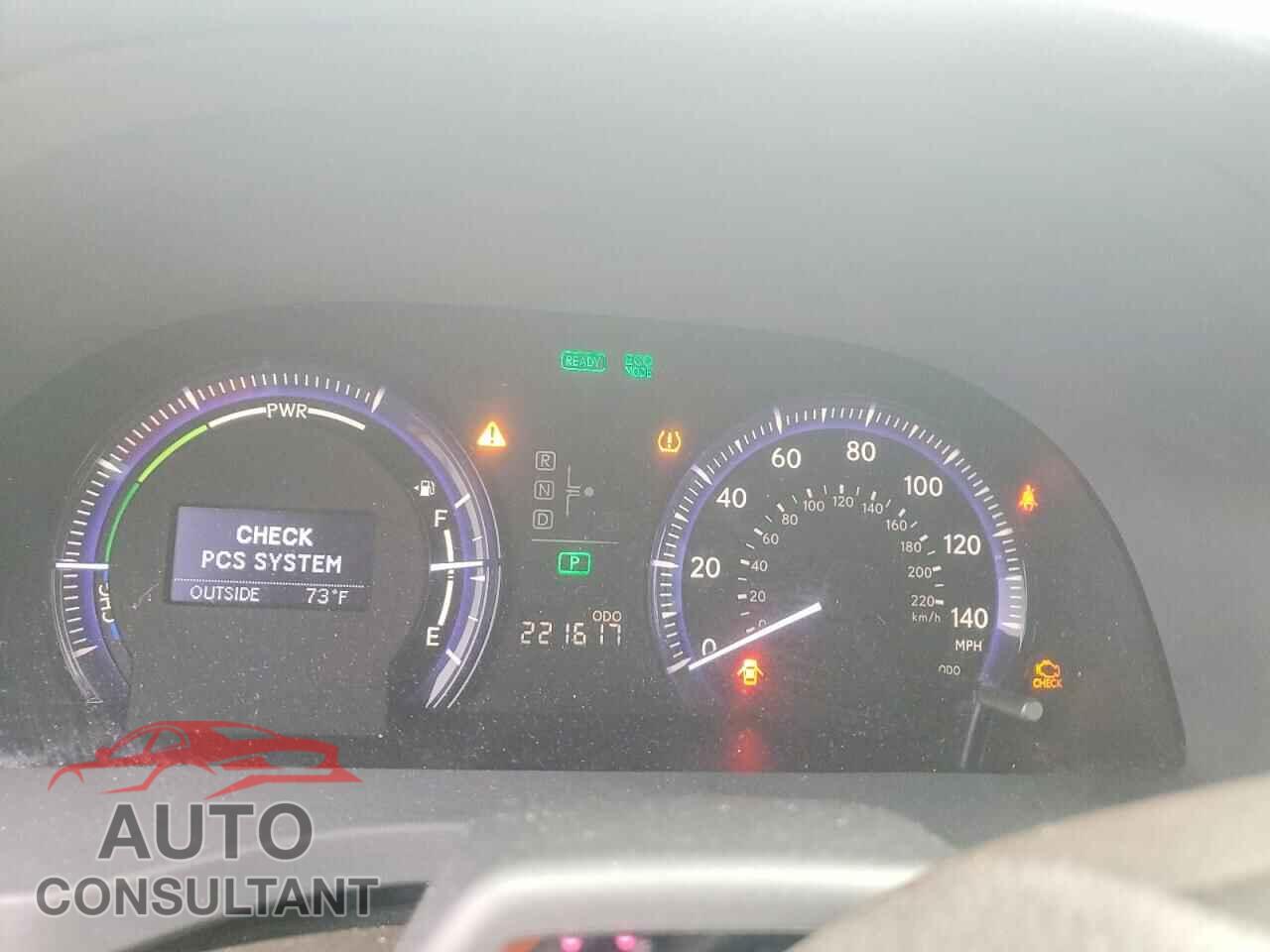LEXUS HS 2010 - JTHBB1BA6A2017162