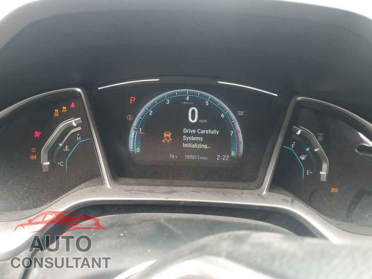 HONDA CIVIC 2017 - 19XFC2F77HE009573