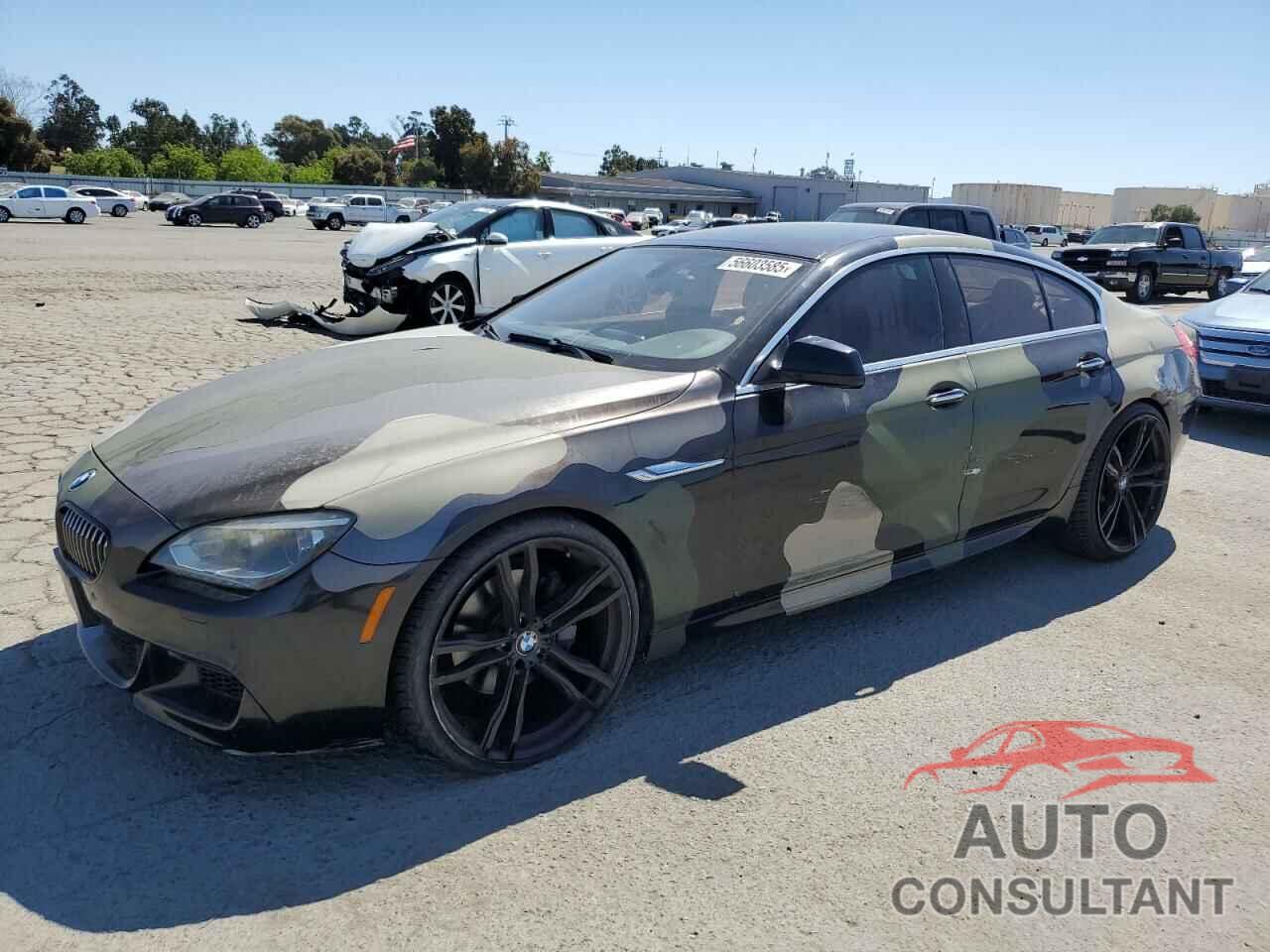BMW 6 SERIES 2013 - WBA6B4C50DD098056