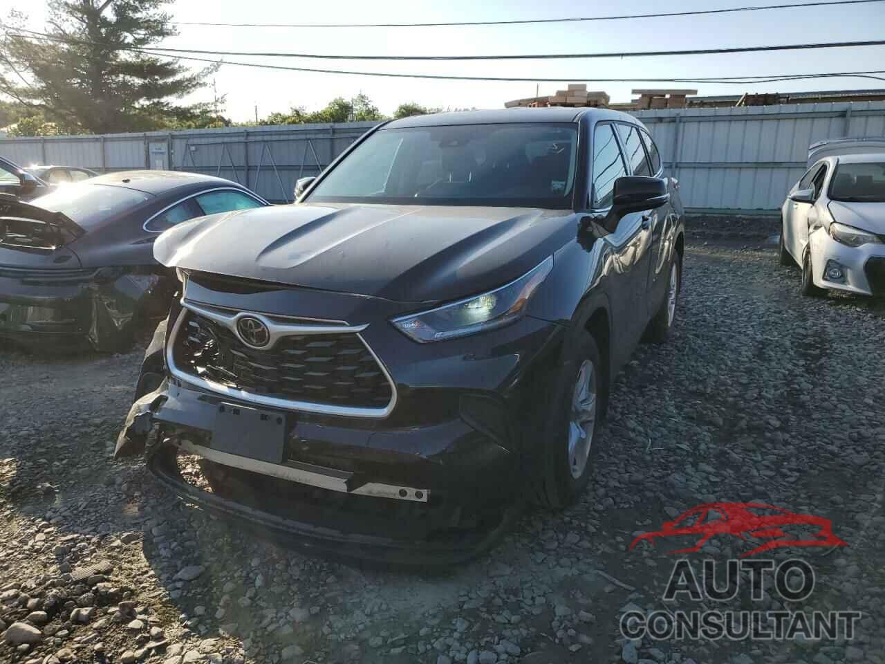 TOYOTA HIGHLANDER 2021 - 5TDCZRBH2MS138362