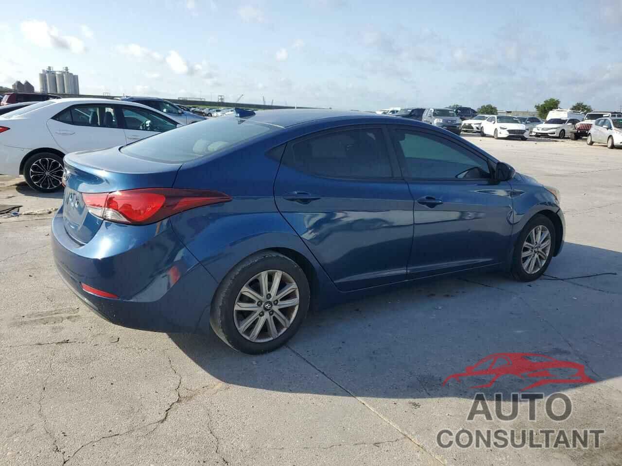 HYUNDAI ELANTRA 2016 - KMHDH4AE3GU557186