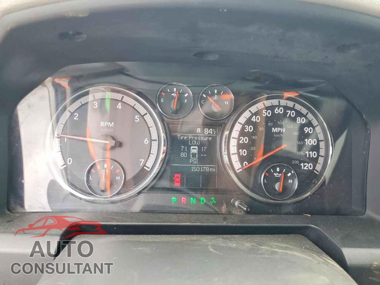 DODGE RAM 2500 2012 - 3C6TD5HT3CG268948
