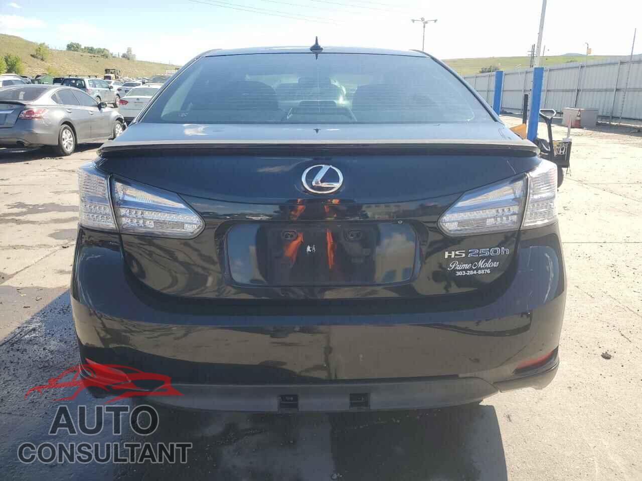 LEXUS HS 2011 - JTHBB1BAXB2045614