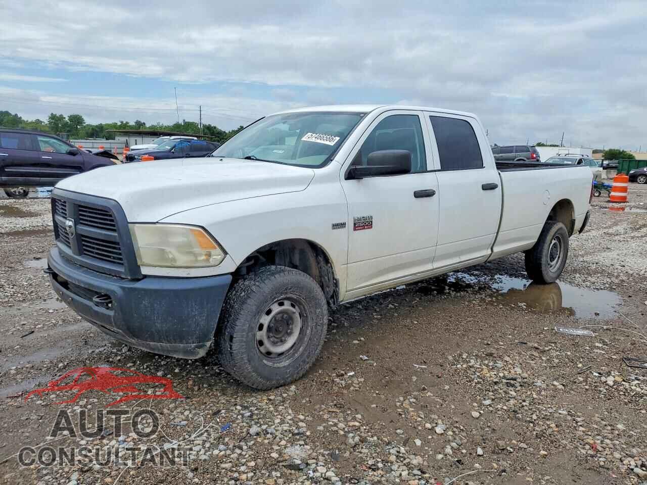 DODGE RAM 2500 2012 - 3C6TD5HT3CG268948