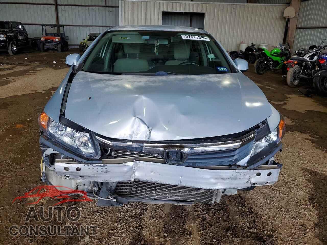 HONDA CIVIC 2012 - JHMFB2F54CS001937