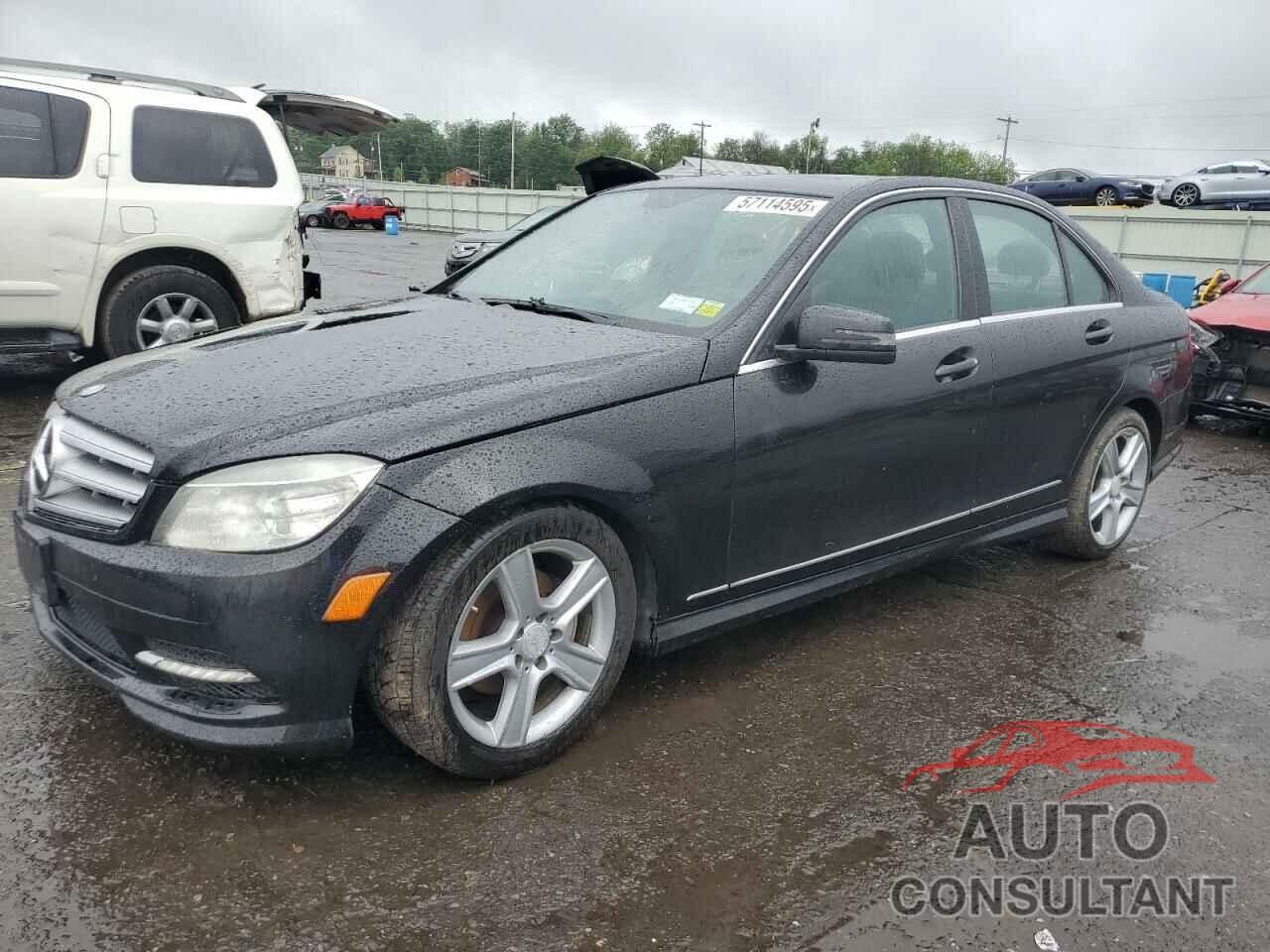 MERCEDES-BENZ C-CLASS 2011 - WDDGF8BB3BR166303