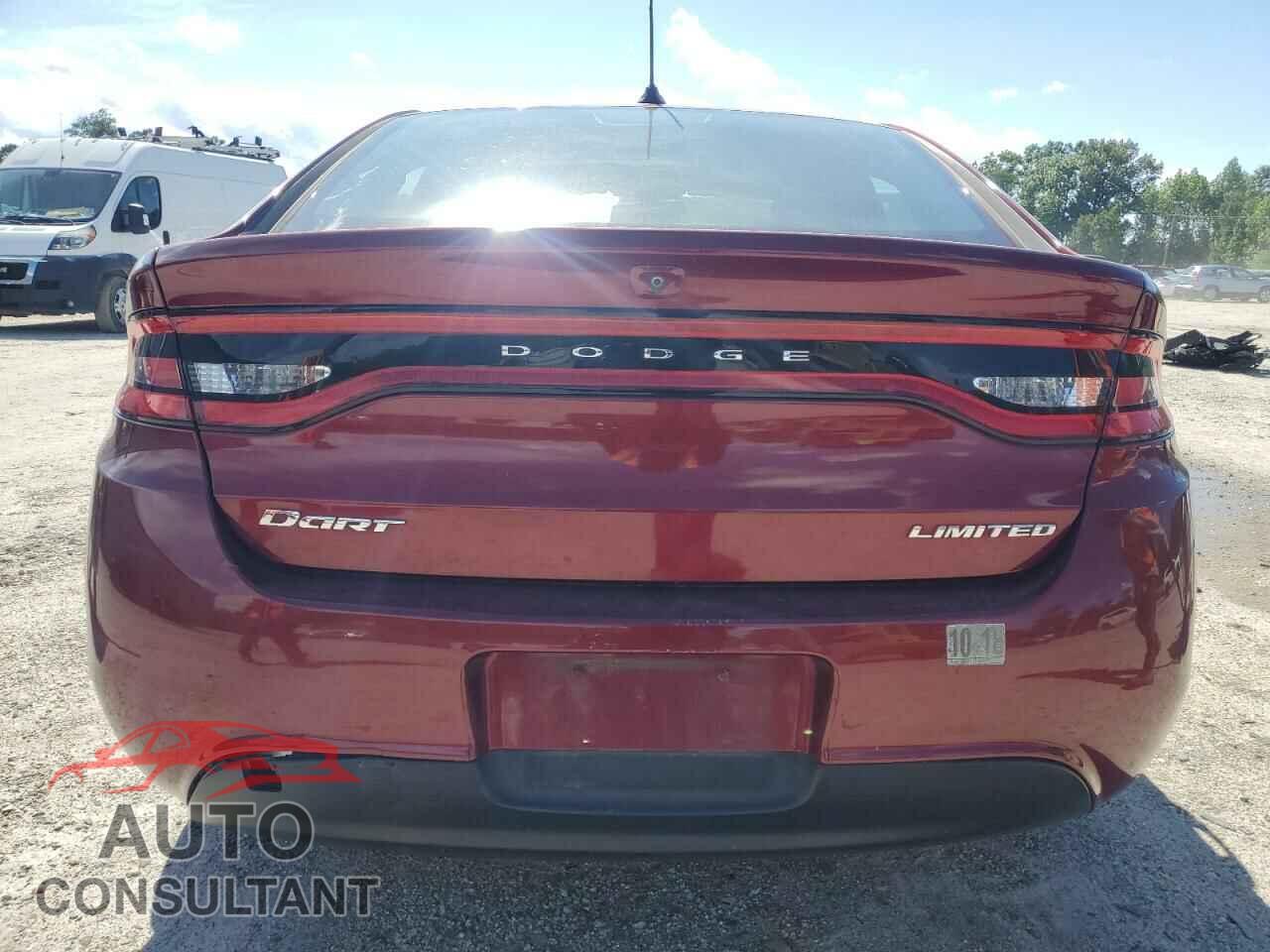 DODGE DART 2015 - 1C3CDFCB1FD254095