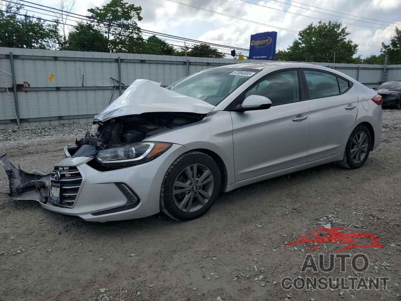 HYUNDAI ELANTRA 2017 - 5NPD84LF8HH176133