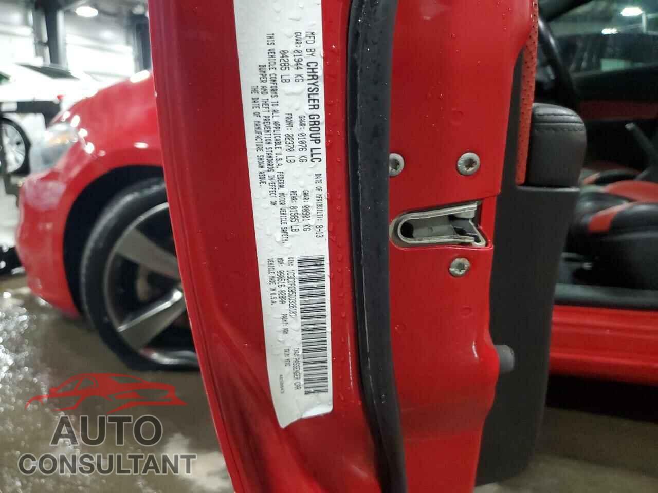 DODGE DART 2013 - 1C3CDFCB5DD328101