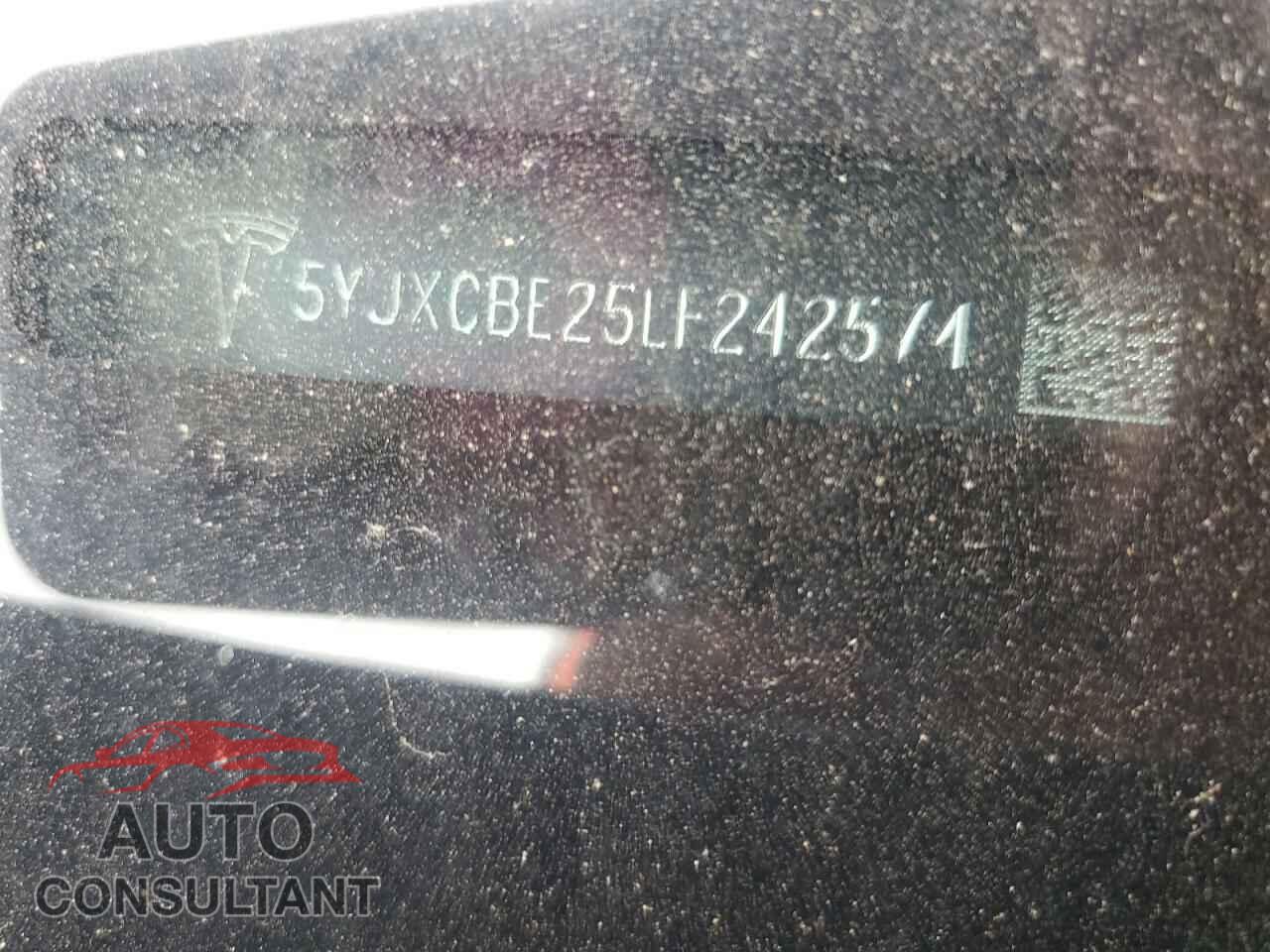 TESLA MODEL X 2020 - 5YJXCBE25LF242574