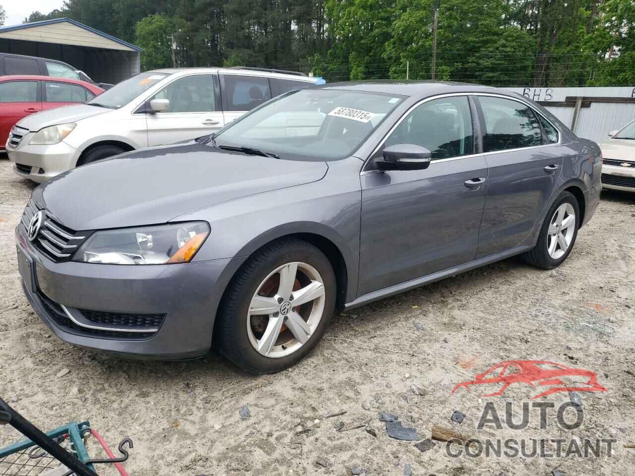 VOLKSWAGEN PASSAT 2013 - 1VWBP7A39DC123321