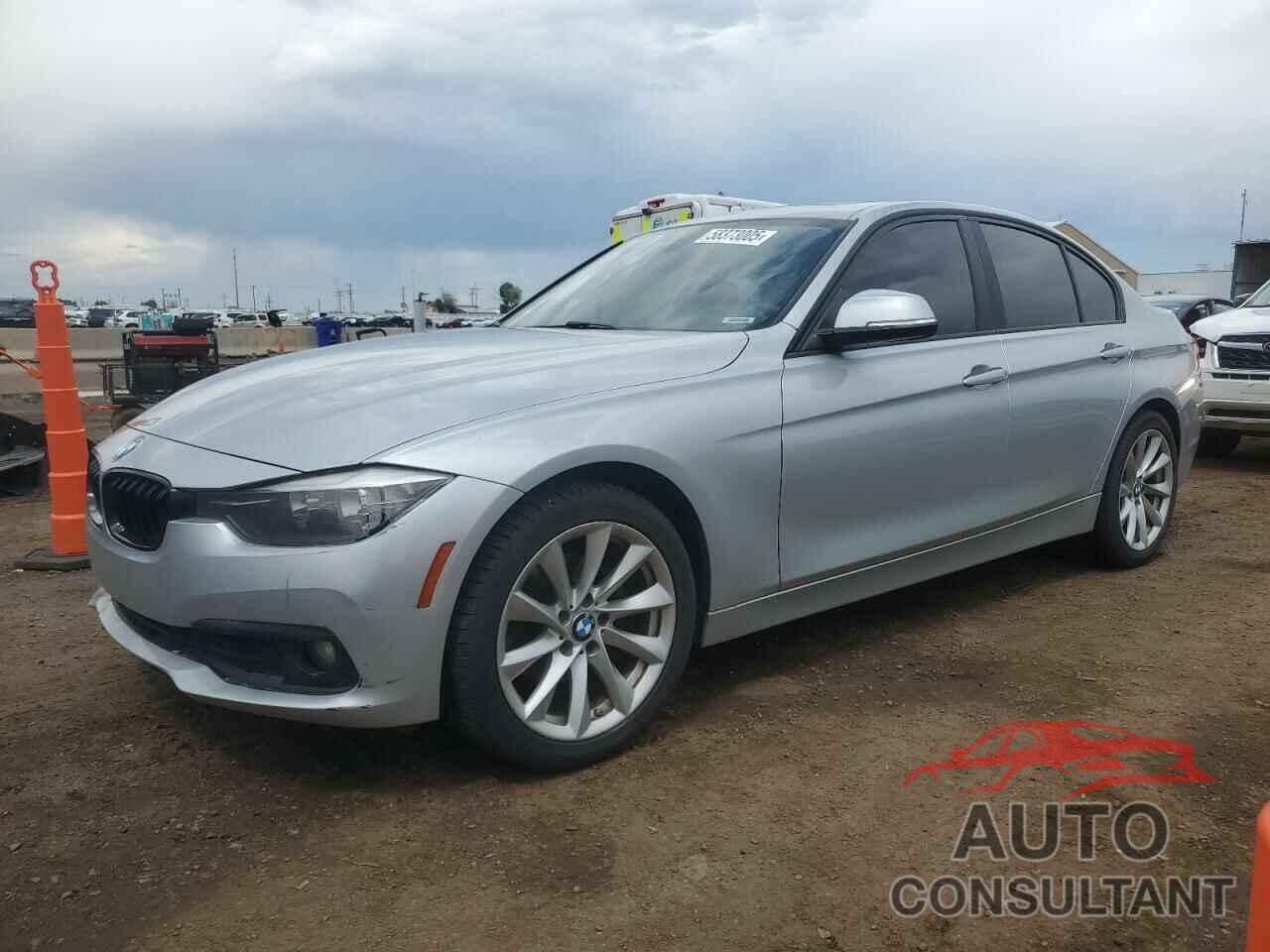 BMW 3 SERIES 2016 - WBA8A3C57GK689121