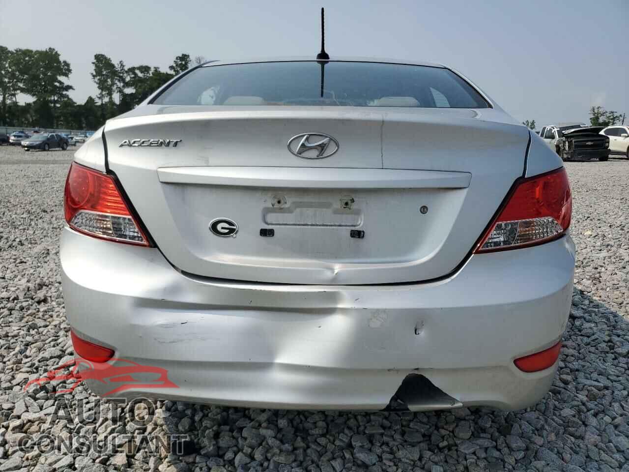 HYUNDAI ACCENT 2012 - KMHCU4AE4CU164167
