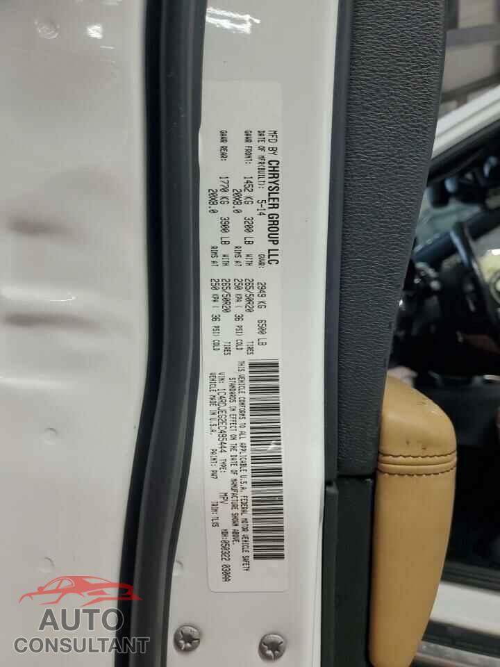 DODGE DURANGO 2014 - 1C4RDJEG2EC495444