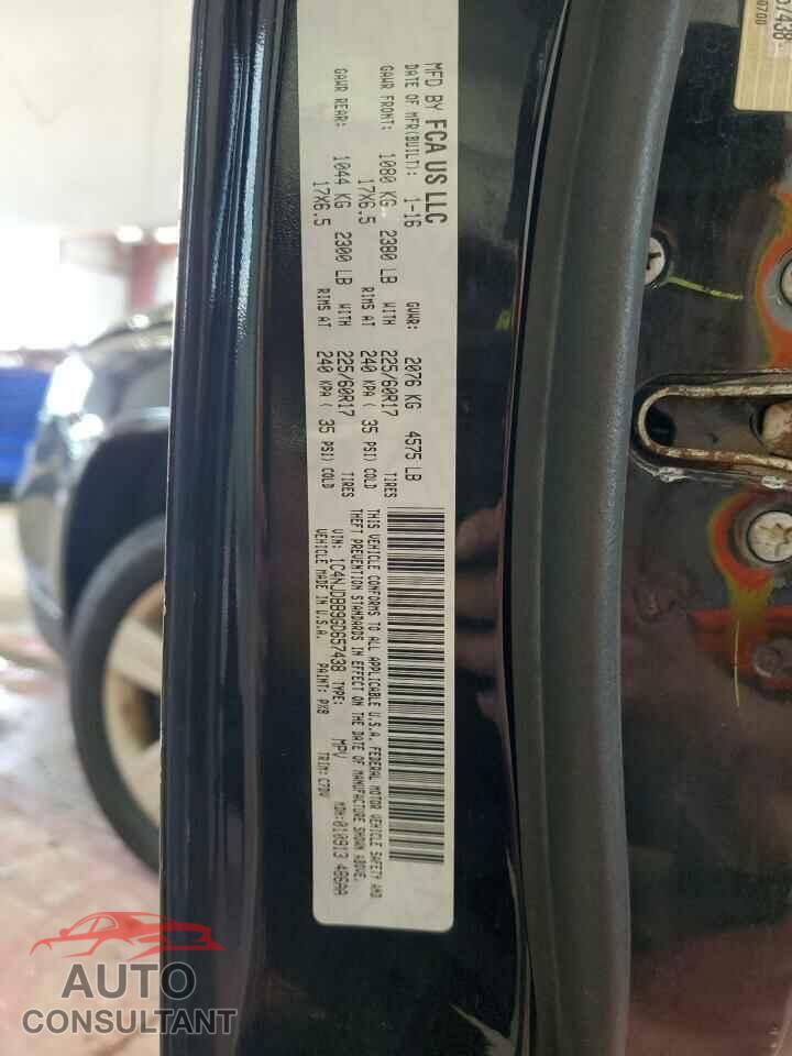 JEEP COMPASS 2016 - 1C4NJDBB9GD657438