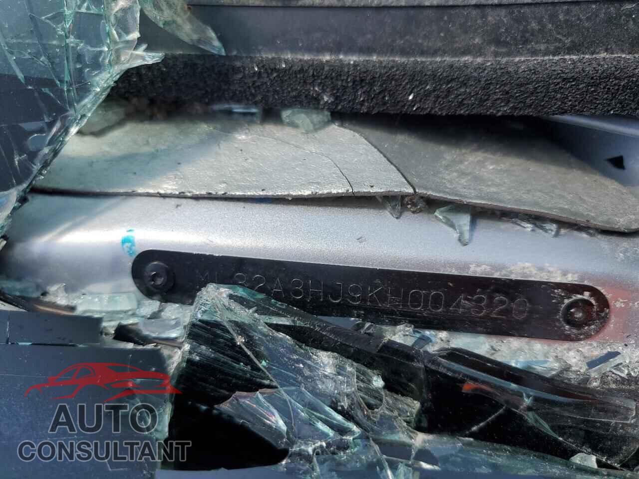 MITSUBISHI MIRAGE 2019 - ML32A3HJ9KH004320