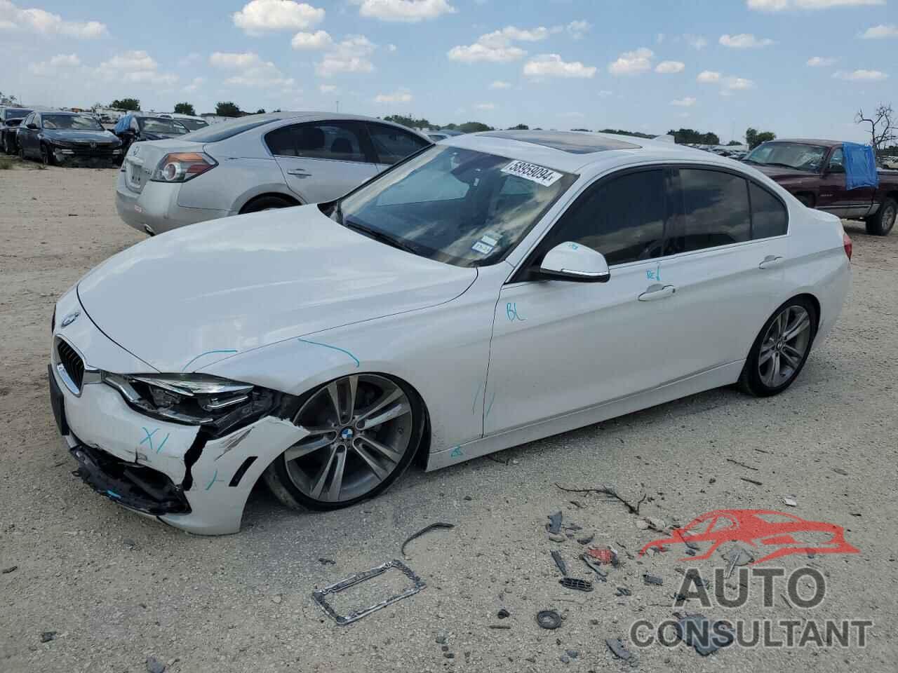 BMW 3 SERIES 2018 - WBA8B9G55JNU98104