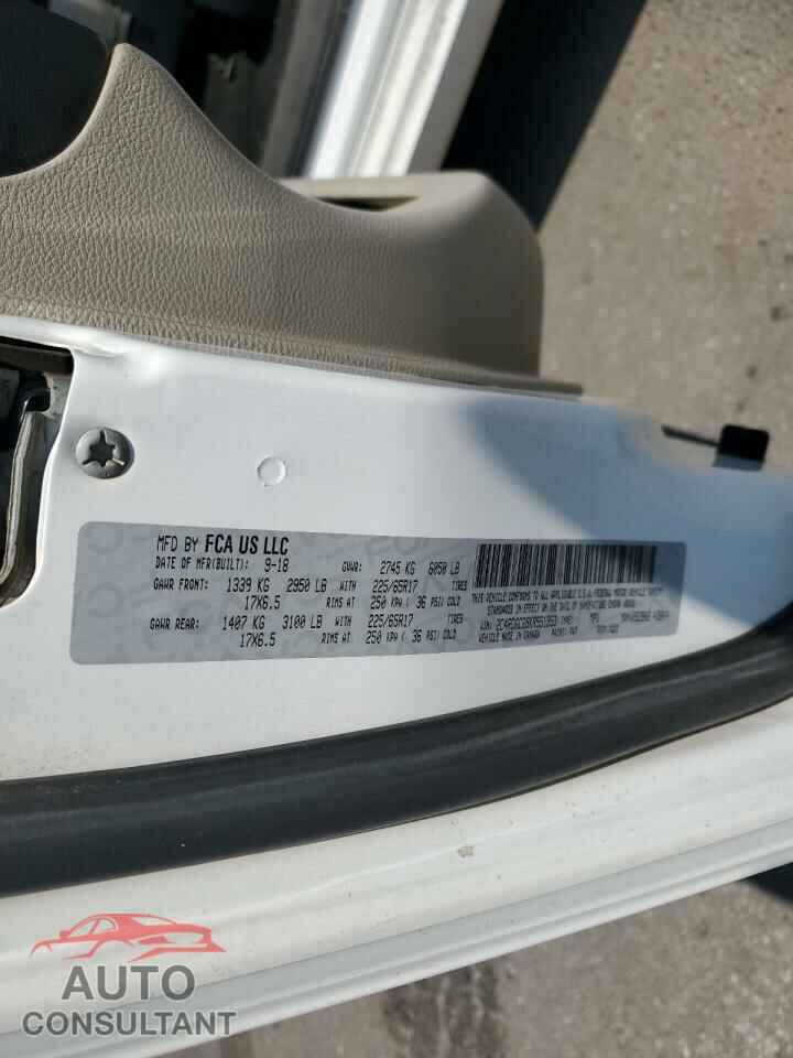 DODGE CARAVAN 2019 - 2C4RDGCG5KR551353