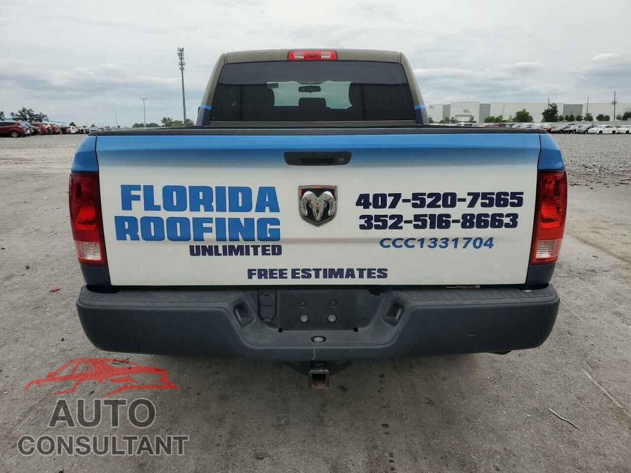 DODGE RAM 1500 2012 - 1C6RD6FK1CS208248