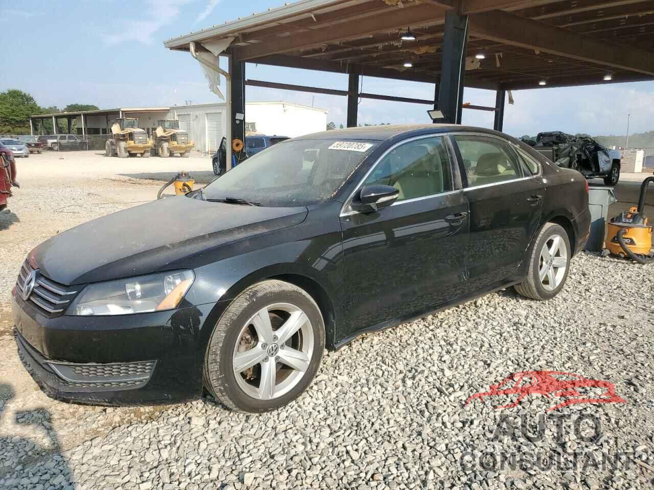 VOLKSWAGEN PASSAT 2012 - 1VWBH7A35CC063730