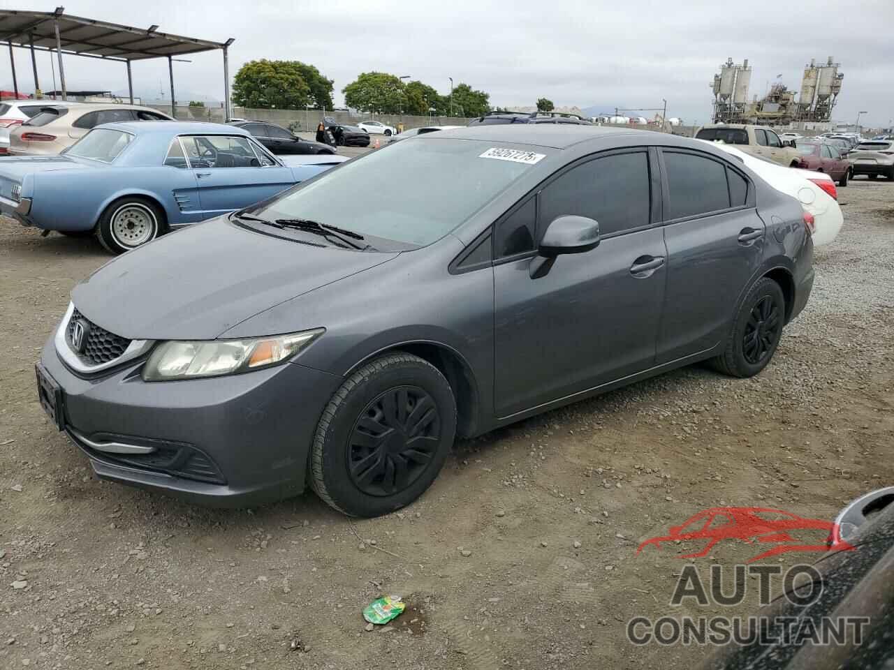 HONDA CIVIC 2013 - 19XFB2F57DE204844