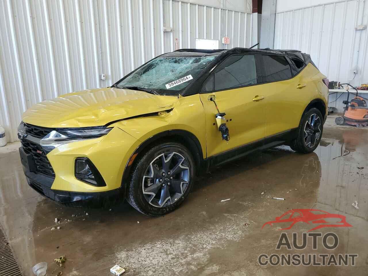 CHEVROLET BLAZER 2022 - 3GNKBKRS9NS130966