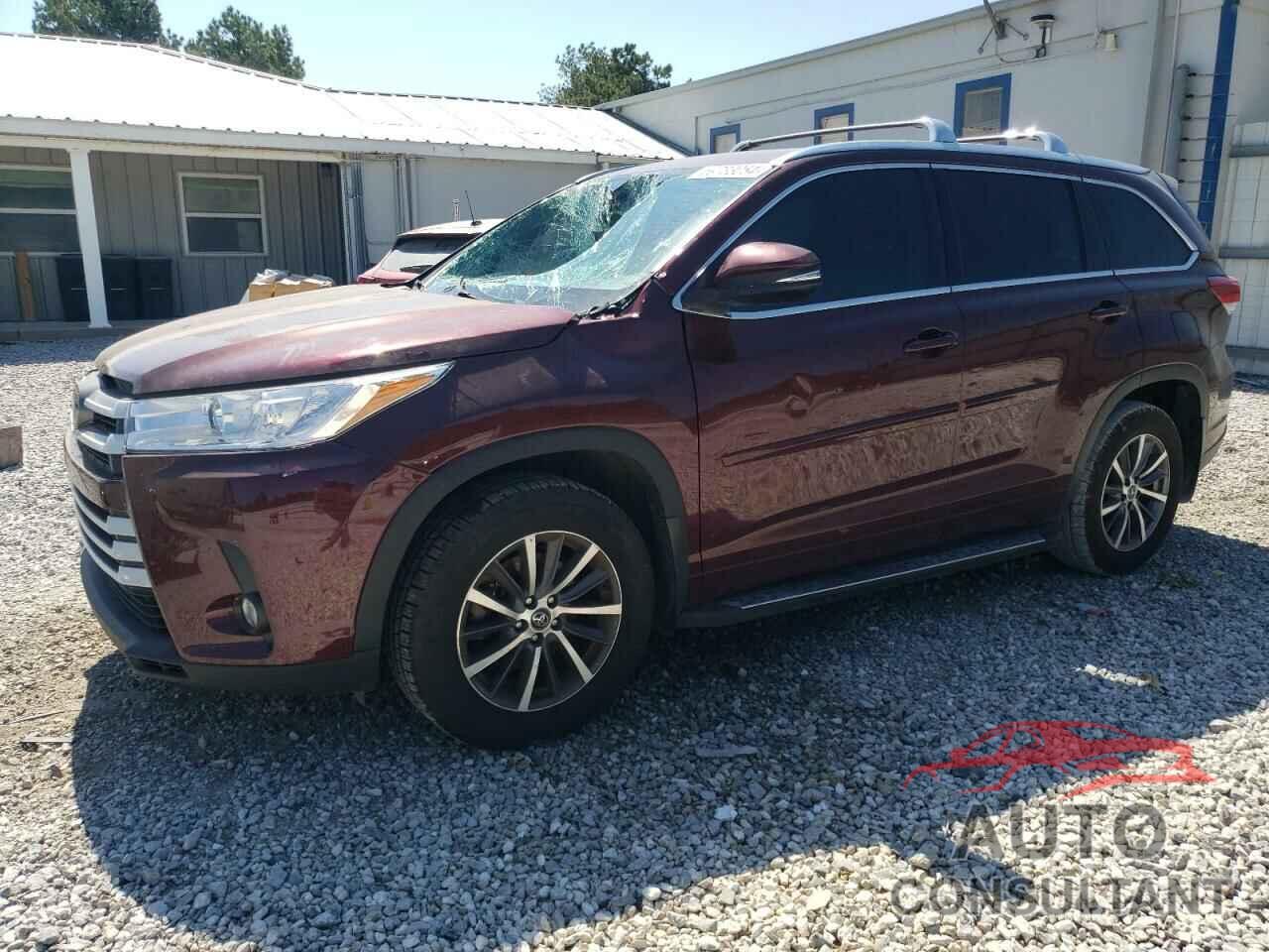 TOYOTA HIGHLANDER 2018 - 5TDKZRFHXJS250036