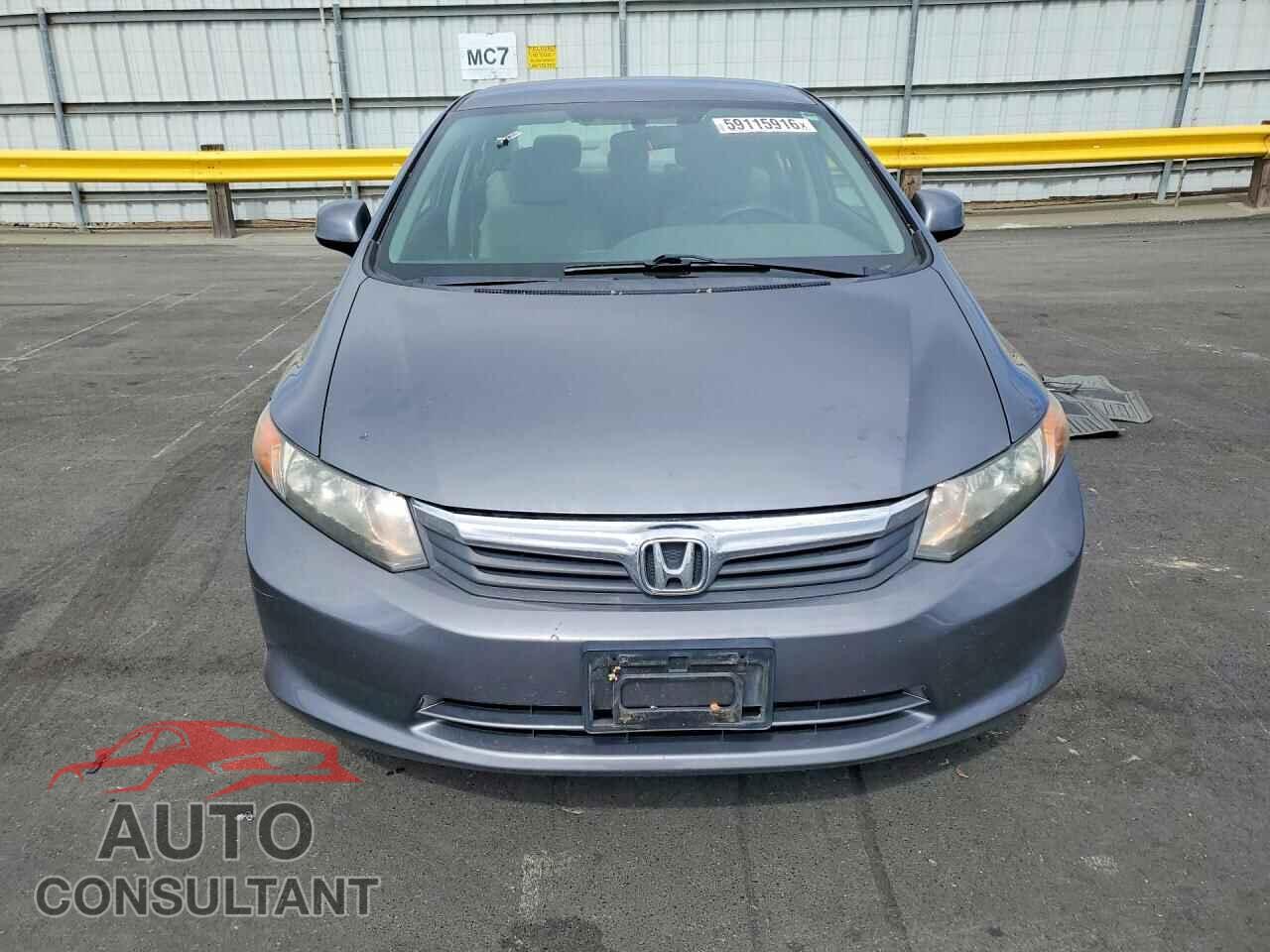 HONDA CIVIC 2012 - 19XFB2F52CE097748