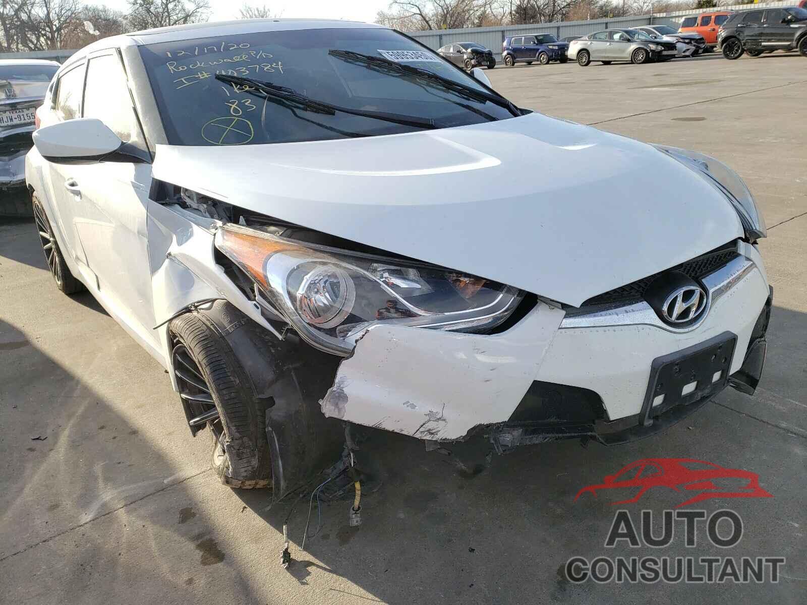 HYUNDAI VELOSTER 2016 - KMHTC6AD8GU293430