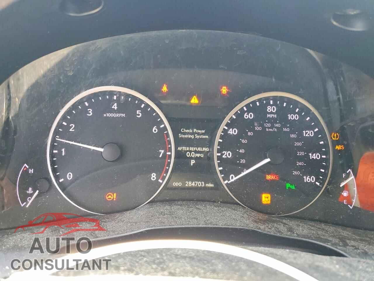 LEXUS ES350 2013 - JTHBK1GG9D2011924