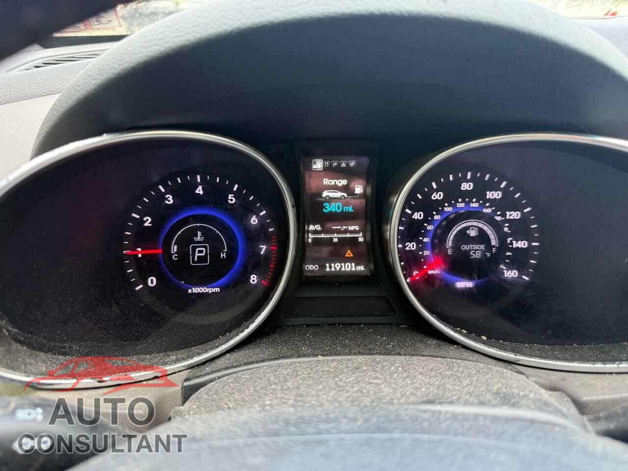 HYUNDAI SANTA FE 2016 - KM8SRDHF2GU137986