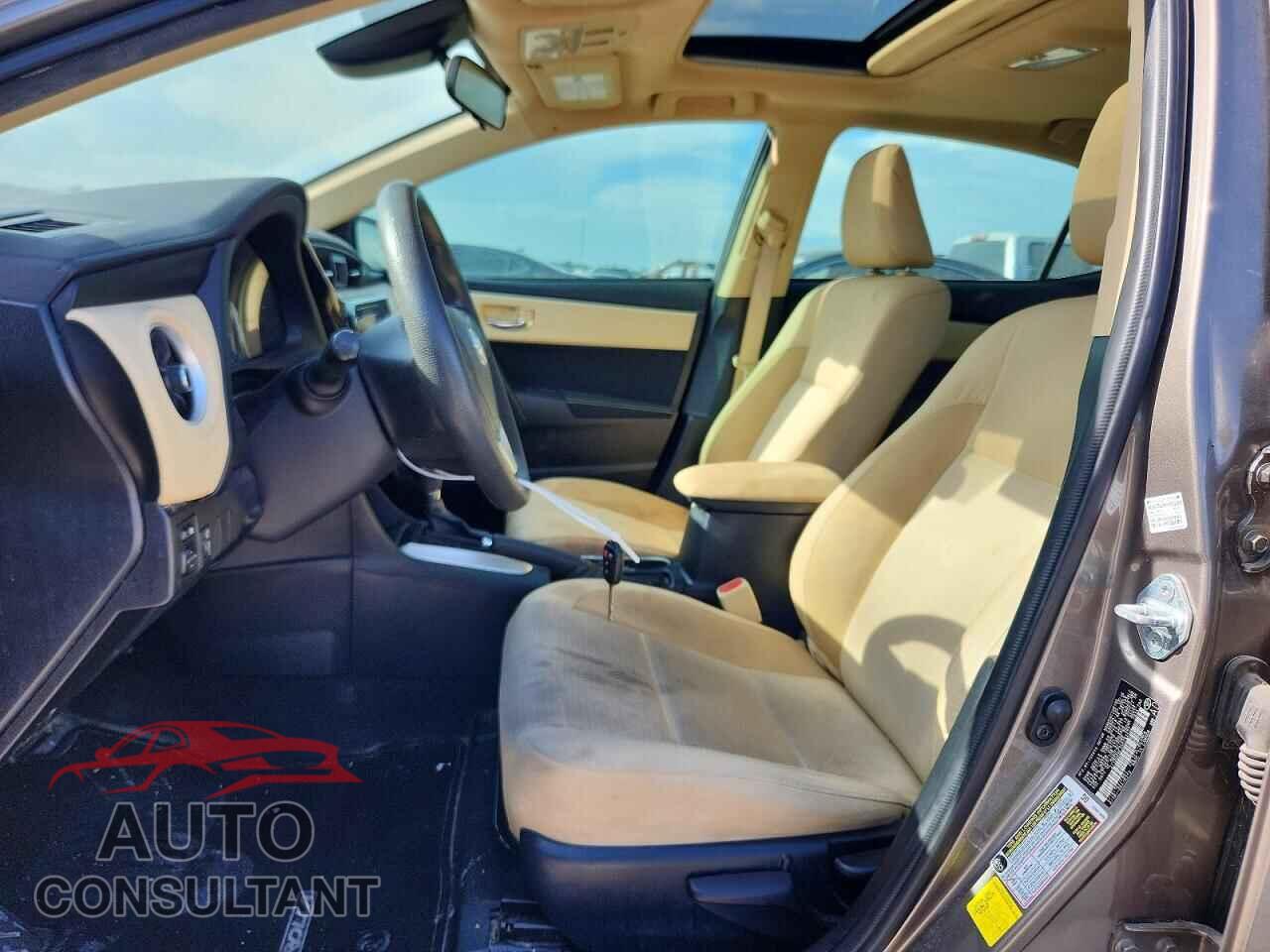 TOYOTA COROLLA 2017 - 2T1BURHE2HC783437