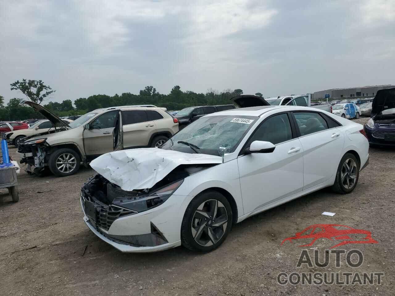 HYUNDAI ELANTRA 2021 - 5NPLP4AG6MH018099