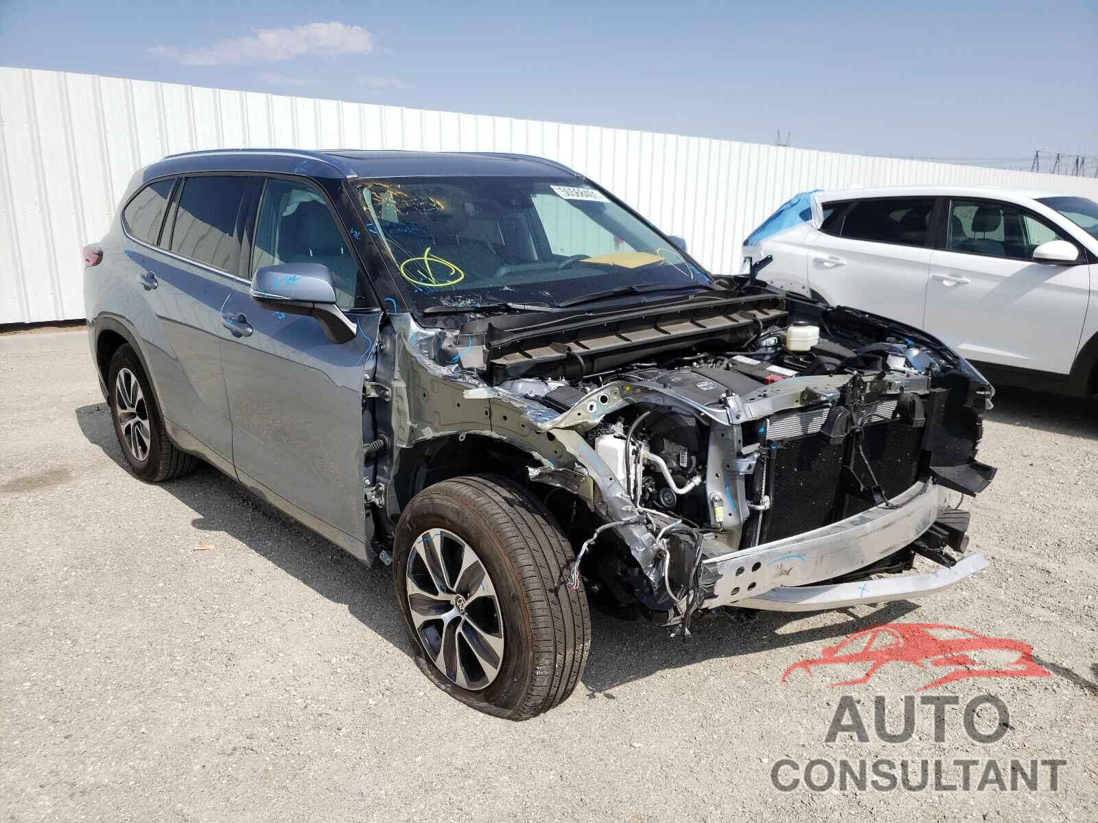 TOYOTA HIGHLANDER 2020 - 5TDGZRAH4LS014949