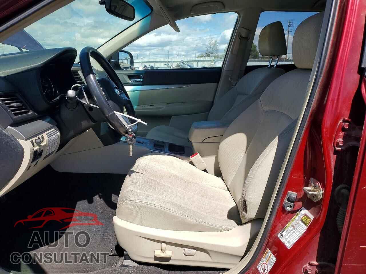 SUBARU OUTBACK 2011 - 4S4BRBCC9B3358162