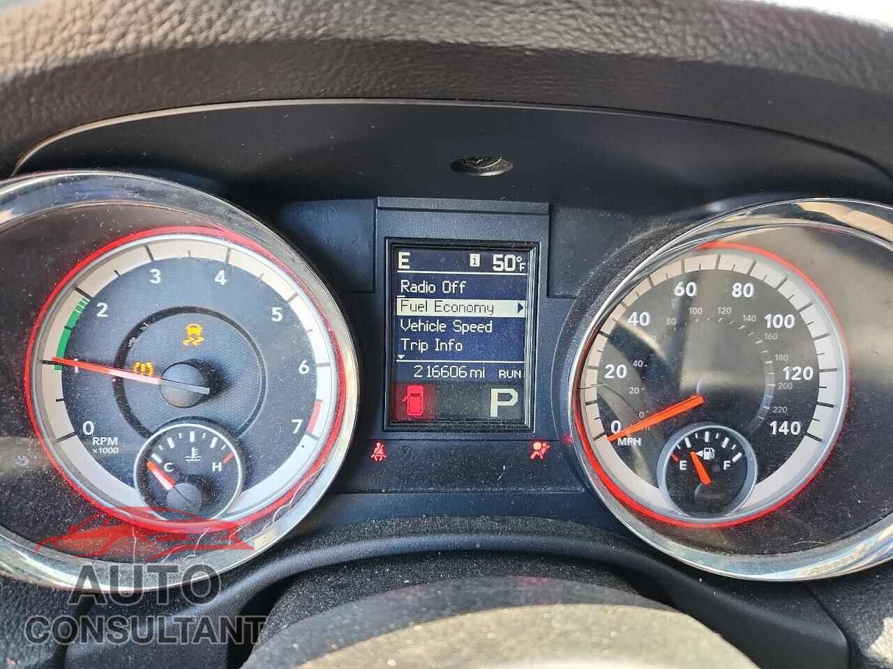 DODGE DURANGO 2012 - 1C4RDJAG1CC104478