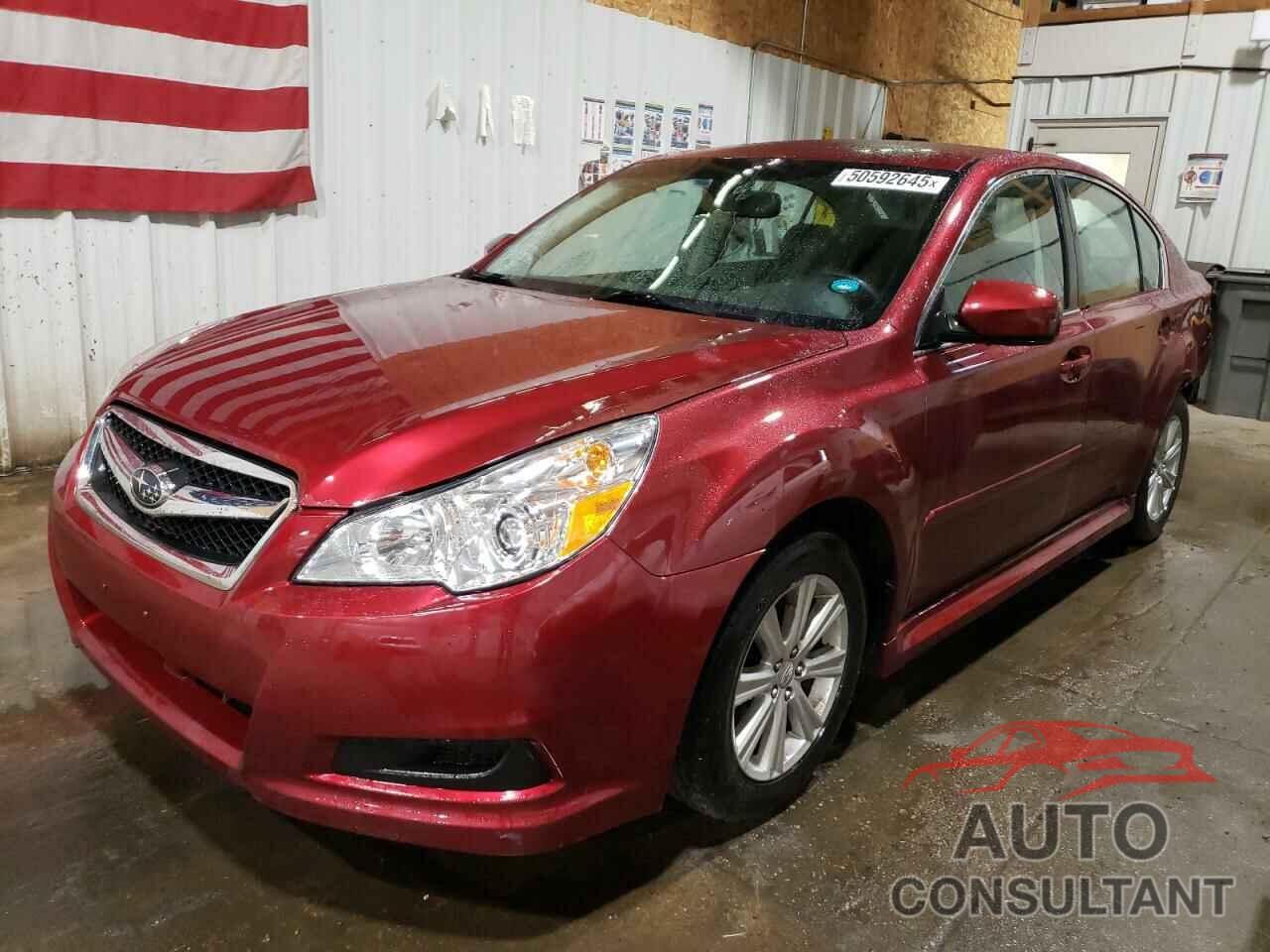 SUBARU LEGACY 2012 - 4S3BMCC67C3040514