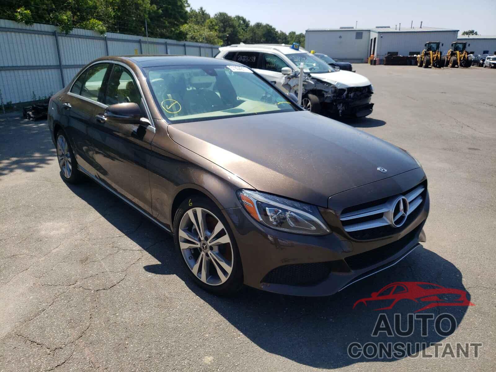 MERCEDES-BENZ C-CLASS 2018 - WDDWF4JB4JR403286