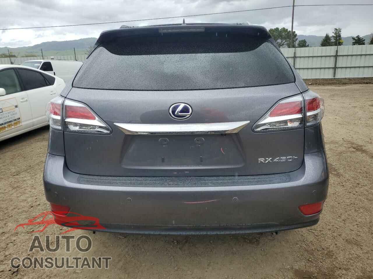 LEXUS RX450 2013 - JTJBC1BA0D2067006