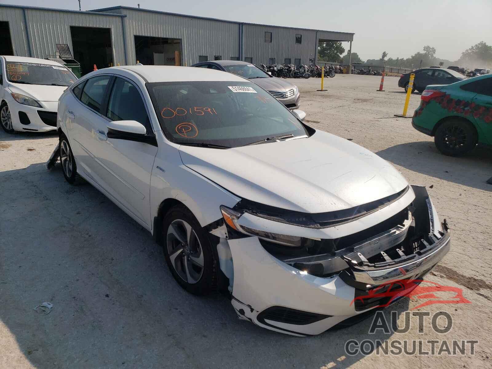 HONDA INSIGHT 2019 - 19XZE4F51KE001591