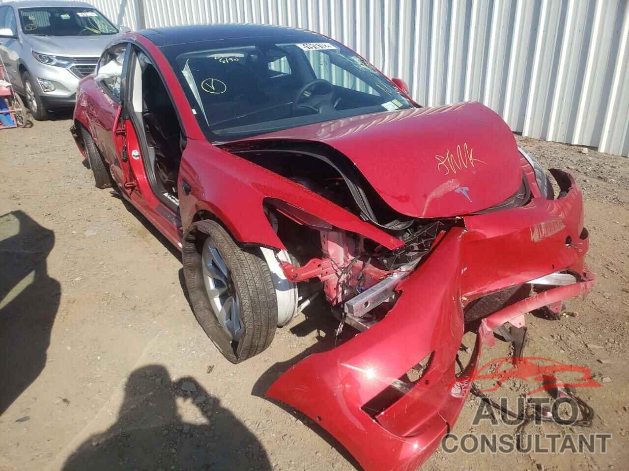 TESLA MODEL 3 2022 - 5YJ3E1EB0NF190440